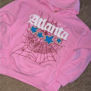 Pink Sp5der Hoodie